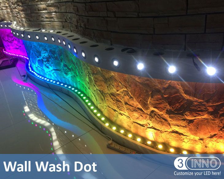 DMX yüksek güç duvar yıkama piksel ışıklar