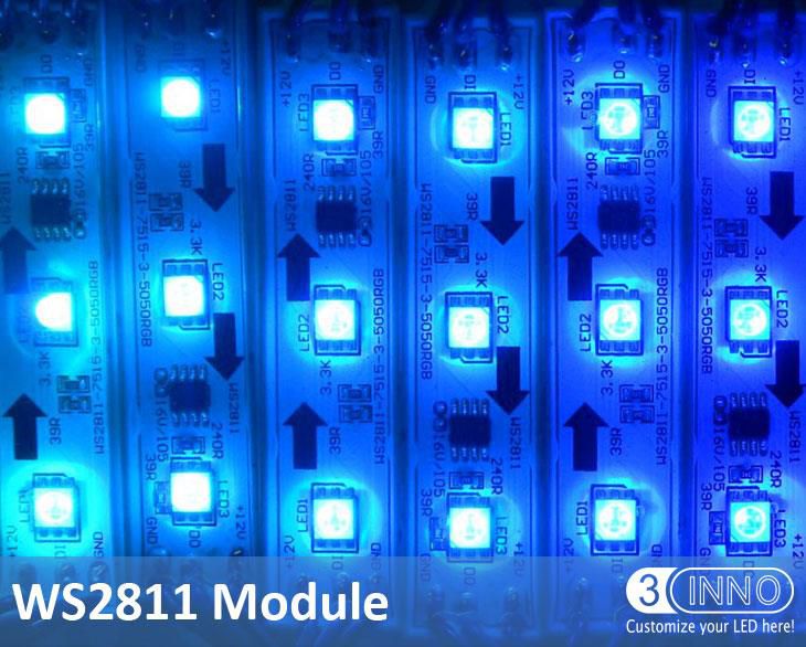 WS2811 LED modülü (75x15mm)