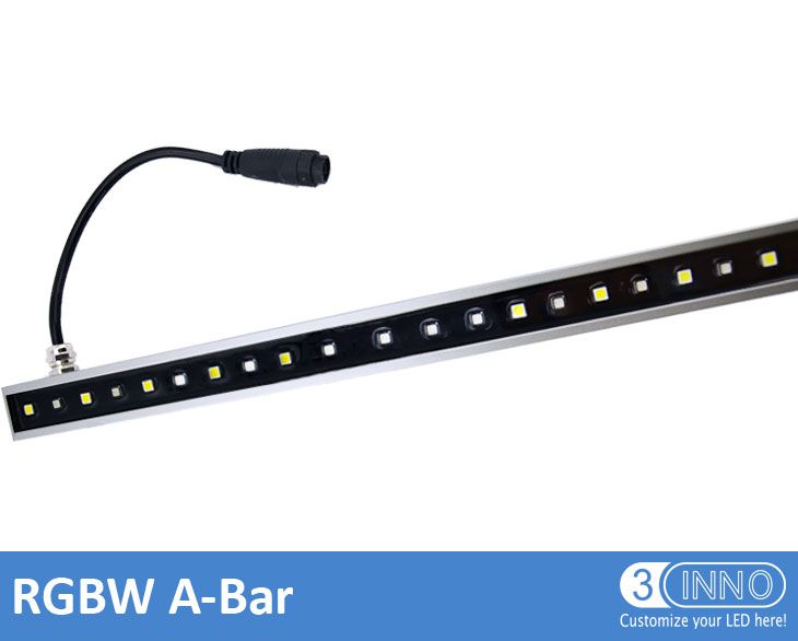 Alüminyum tüp LED tüp RGBW DC12 alüminyum çubuğu 24V DMX Bar alüminyum ışık çubuğu RGBW doğrusal Bar doğrusal Bar aydınlatma DMX alüminyum Bar RGBW LED Bar 3D LED şerit LED