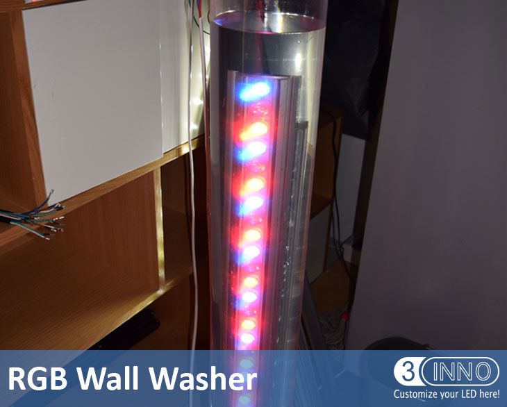 RGB LED Duvar Yıkama Mimari Aydınlatma Duvar Yıkama Aydınlatma LED Cephe Aydınlatma Cree LED Duvar Washer 1M Duvar Washer Işık Açık Dekoratif Işık Programlanabilir LED Işıklar Cree LED Dış Aydınlatma