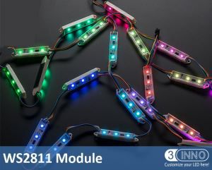 RGB LED Piksel Modülü Noel Modülü Işık IP65 LED Modül 12V LED Modül Piksel Modül Işığı WS2811 Piksel Modülü Pixel RGB Modülü LED Pixel 4.5W LED Modül IP65 Modülü