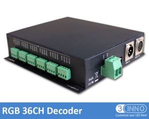 DMX 512 Dekoder 36 Kanallı PWM Dekoder RGB Dekoder 36 Kanallı Dmx Dekoder WS2811 Dekoder